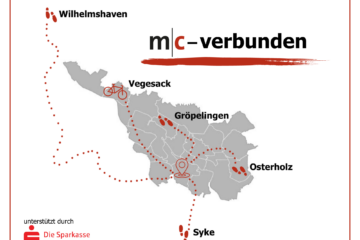 Plakat für den Sternmarsch MC verbunden am 17.08.2024