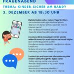 Frauenabend – Thema: Kinder-Sicher am Handy