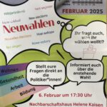 Neuwahlen 2025 – stellt Eure Fragen direkt an die Politiker:innen