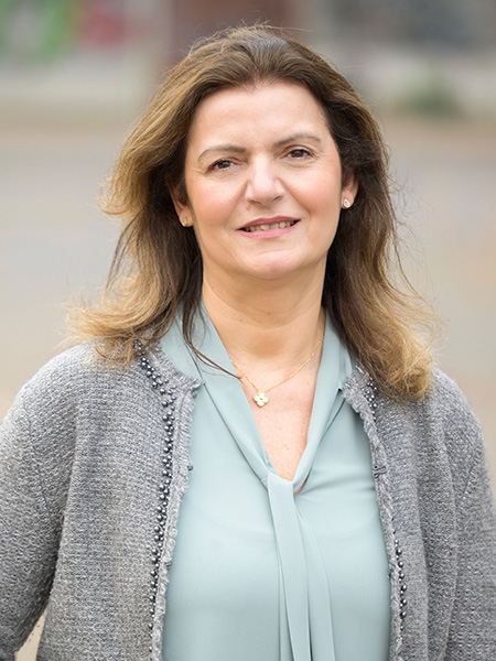 Hana Zein von der aufsuchenden Bildungsberatung. 