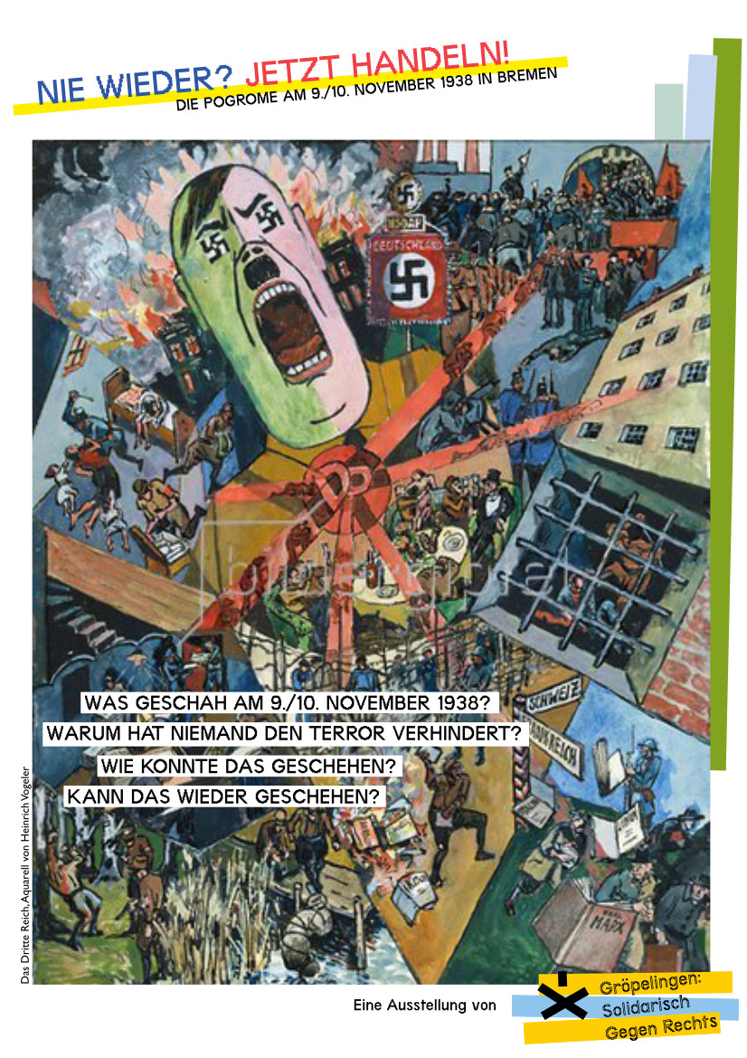 Titelbild eines Begleitheftes zu einer Ausstellung.